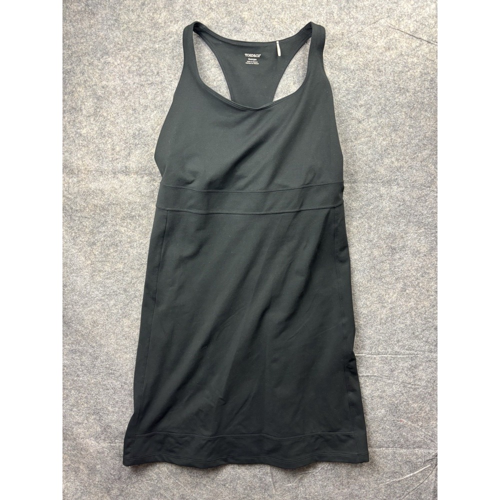 Toad & Co Dress Womens Large Tech Tomboy Aquaculture Racerback‎ Athletic Outdoor